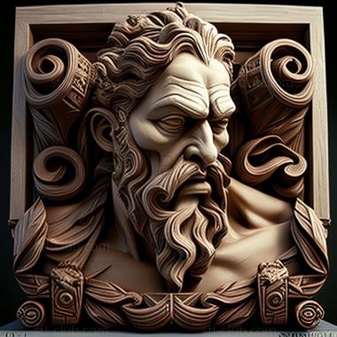 3D модель Игра God of War Chains of Olympus (STL)